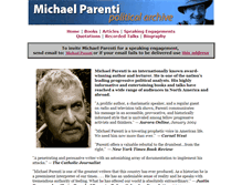 Tablet Screenshot of michaelparenti.org